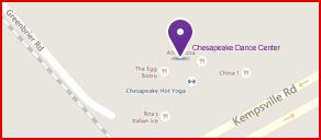 Directions to Chesapeake Dance Center